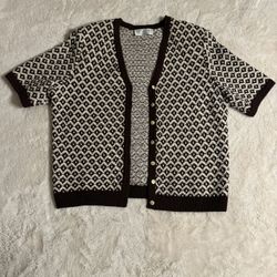 St John Short Sleeve Cardigan 
