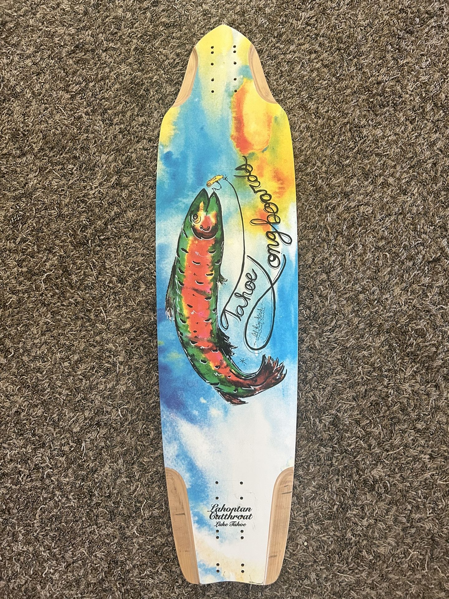 Tahoe Longboard CUTTHROAT Deck