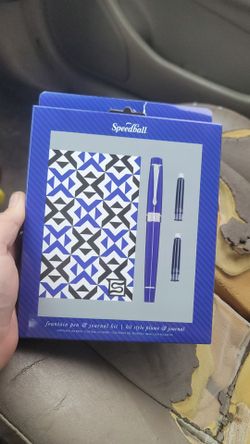 Speedball Fountain Pen & Journal Kit Brand New In Box