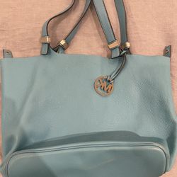 Michael Kors Purse Teal. Handbag 