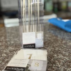 Table Number Holders &  Cards