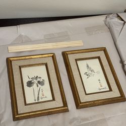 flora & fauna brush painting