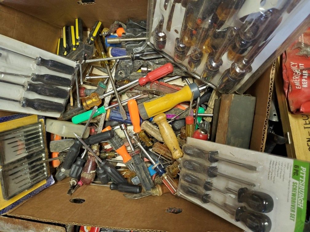 Screwdrivers and Box Cutters