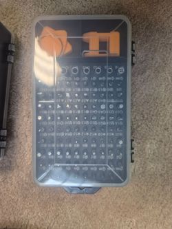 Precision Screwdriver Bit Set with Case