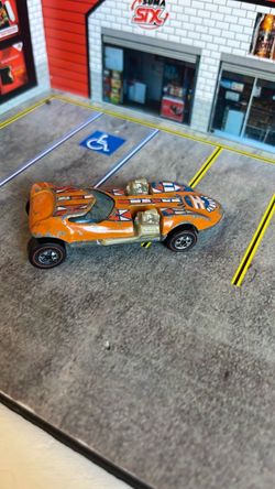 Hot Wheels Orange Die-Cast Toy Car