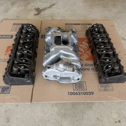 Small Block Chevy Heads And Intake 