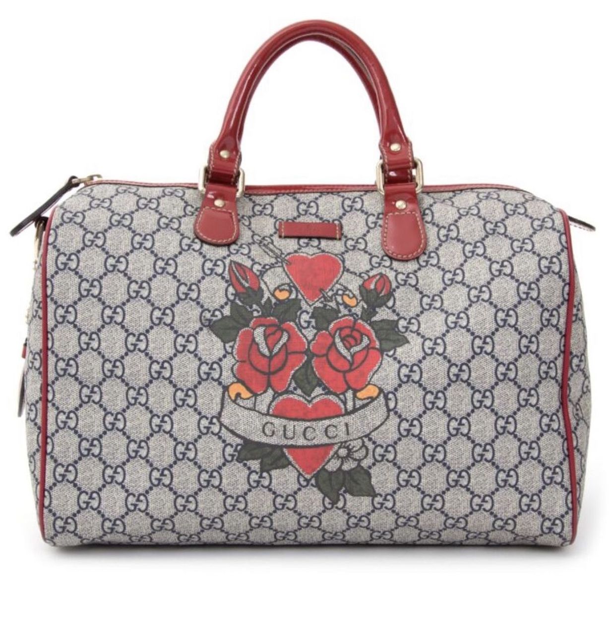 Gucci Bag Grey/Red - Limited edition