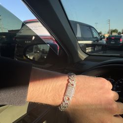 Moisanite Cuban Bracelet 