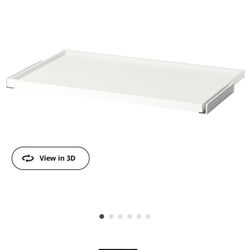 4 available KOMPLEMENT Pull-out tray, white, 39 3/8x22 7/8 "