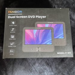 Fangor Dual Screen Dvd Player