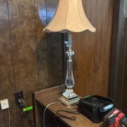 2 Lamps and A Folding Side Piece 