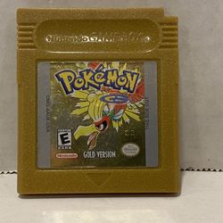 Authentic Pokémon Gold Version With New Save Battery