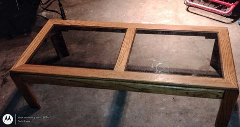 Glass Top Coffee Table