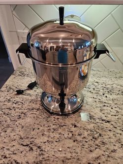 Farberware Automatic 12-36 Cup Stainless Electric Urn Percolator