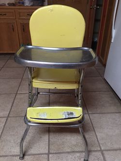 Antique high chair $10