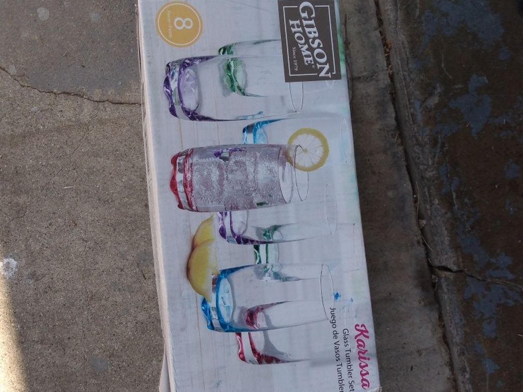 Gibson Home Glass Tumblers It 8