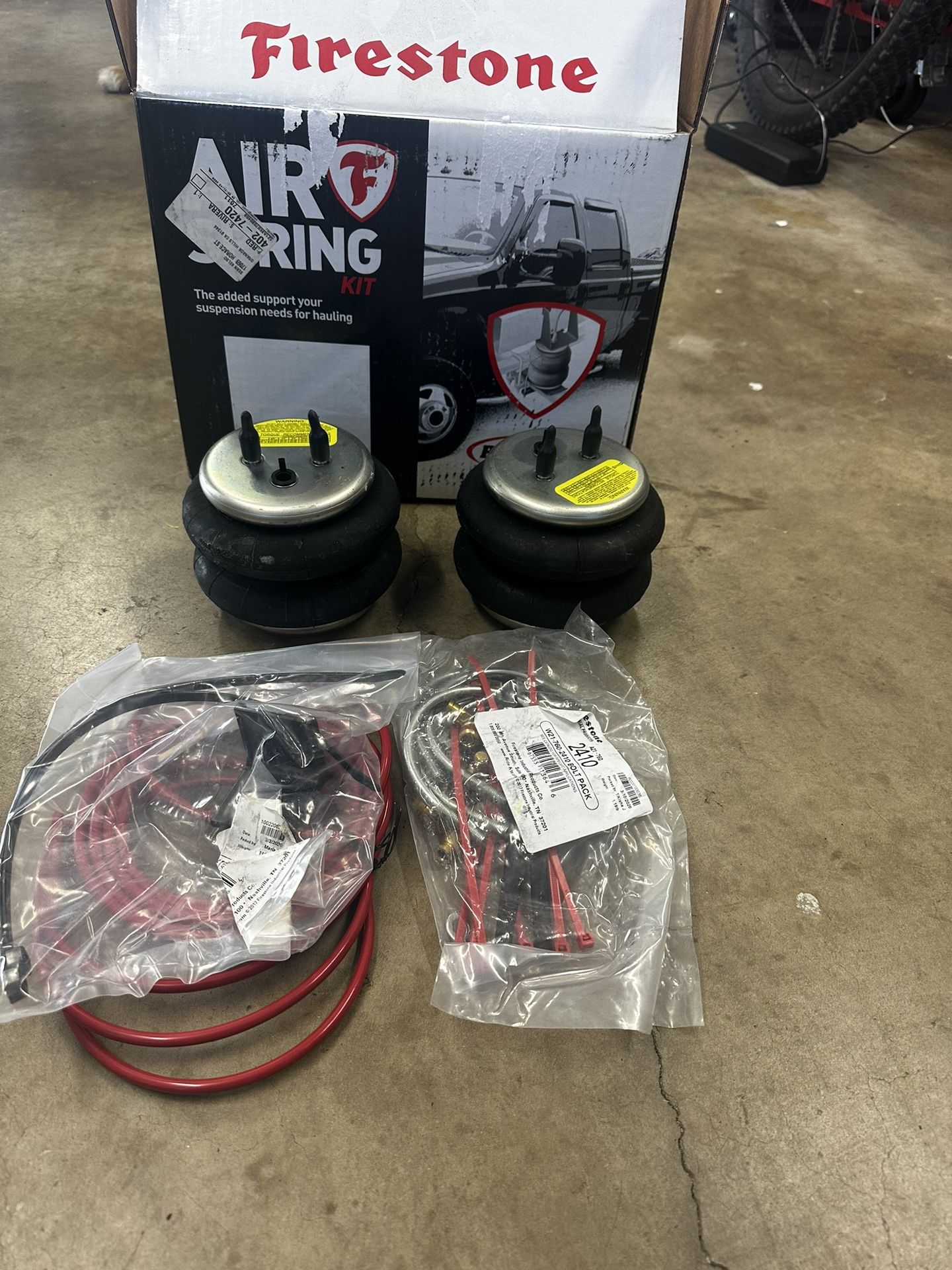 Firestone Ride Rite Kit 2nd Gen Tacoma