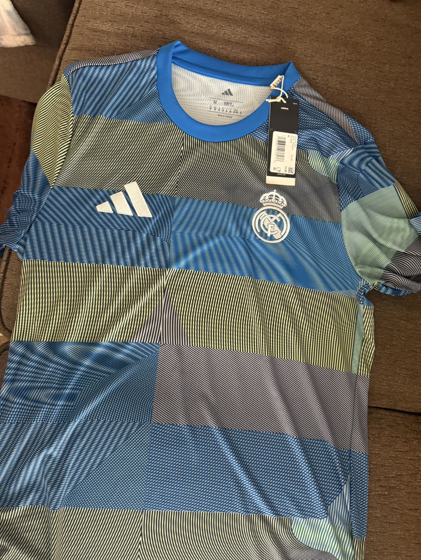Real Madrid T Shirt Jearsy 25/26New Size M For Men’s 
