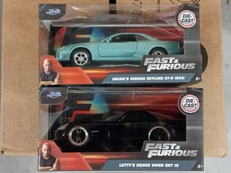 Fast and furious. viper and Brian skyline GTR