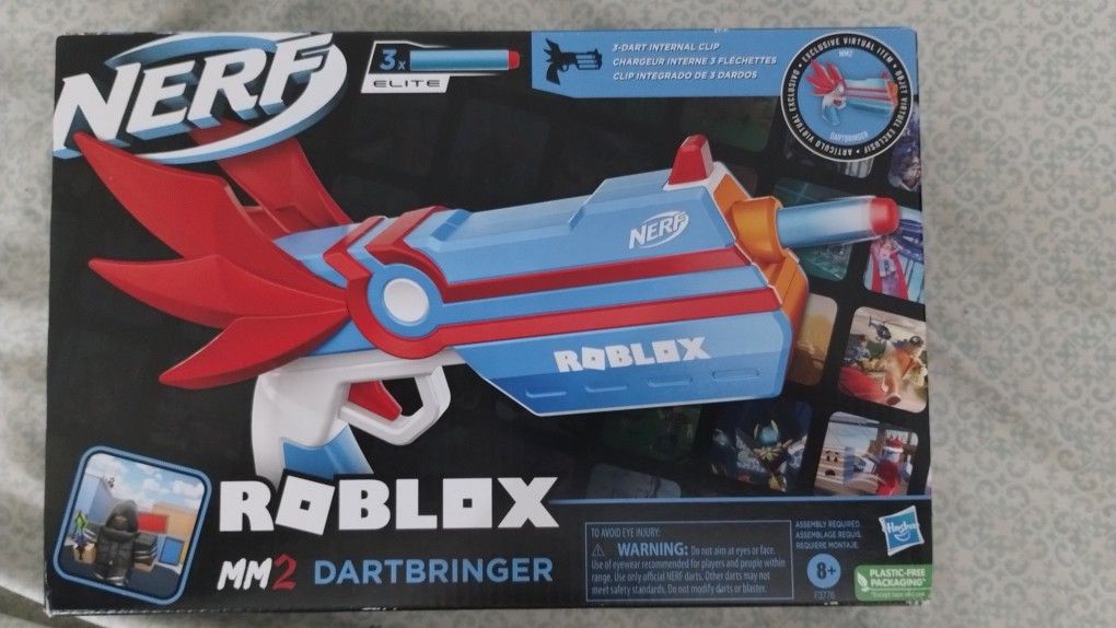 NERF Roblox MM2: Dartbringer Dart Blaster(NO DARTS)