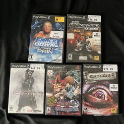 PS2 GAME BUNDLE! (RARE)