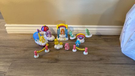 Vintage Care Bears Care A Lot Playset