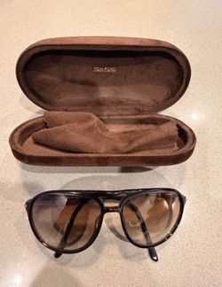 Tom Ford TF285 Aviator Sunglasses - Brown Gradient - With Original Case