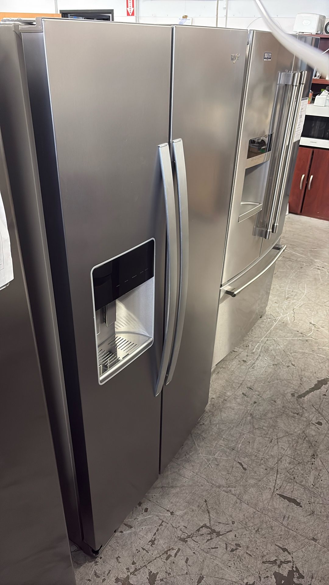 Whirlpool Side By Side Refrigerator 