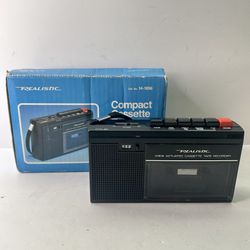 Realistic Compact Cassette Tape Recorder CTR-85