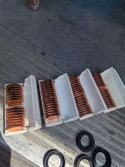 Copper coin rounds 72pc new