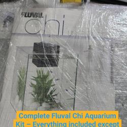 Complete Fluval Chi Aquarium Kit