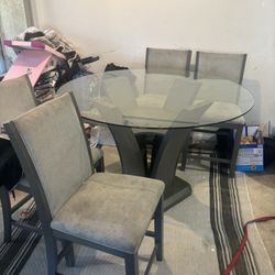 Dining Room Table And Chairs