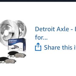 2019 NISSAN ALTIMA BRAKE SET 