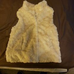 Zara Girls Faix Fur Vest