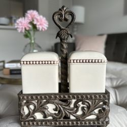 Elegant Salt & Pepper Shakers