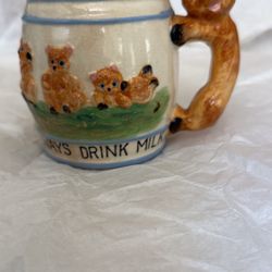 Always Drink milk Bear Mug