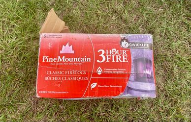 6 pack fire starter logs