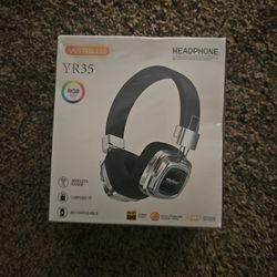 Wireless headphones Led