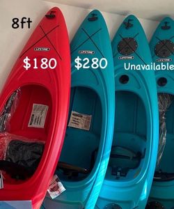 🆕 8ft Lightweight Kayaks - Paddle Included