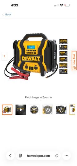 Dwalt portable jump