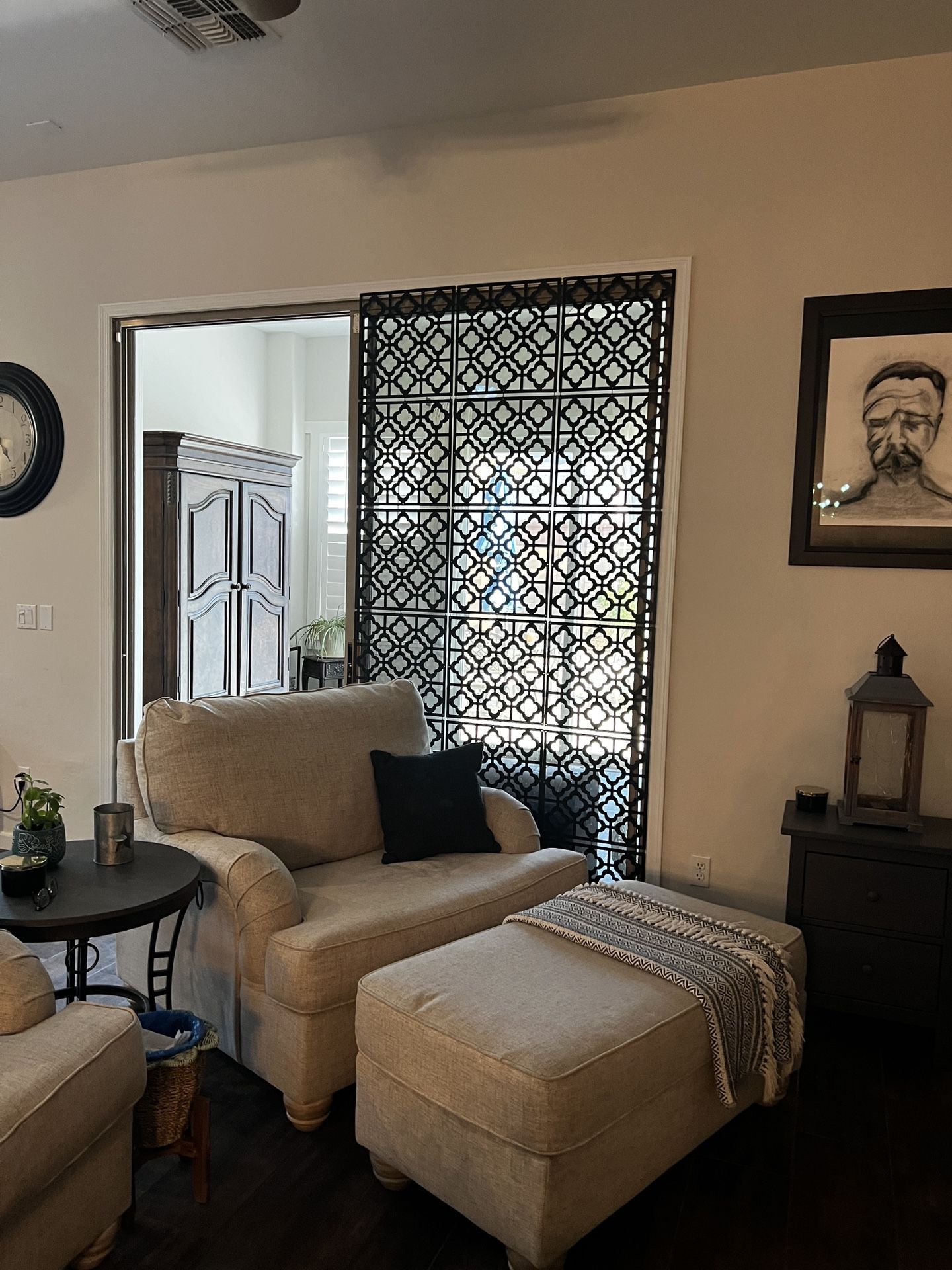 Sofa, Chair & Ottoman