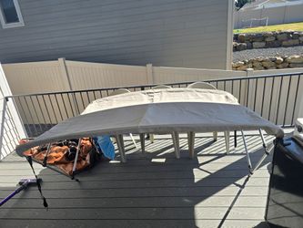 1995 Seadoo Speedster Bimini top: 3 bow, 80 inches wide