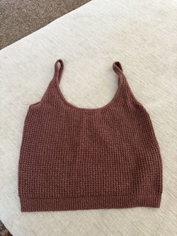 Old Navy Knitted Cropped Tank 