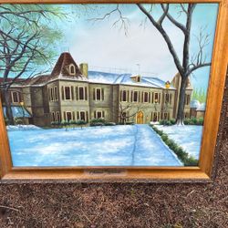 Chateau De Michelle Painting 