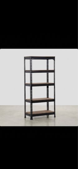 New in box! 72’’ Heavy duty shelves 5 tier shelves storage organizer rack garage organizer