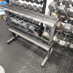 Three Tier Dumbbell Rack