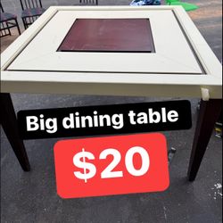Big  Dining Table MUST GO $20
