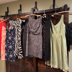 Lot of 9 dresses, size 6P