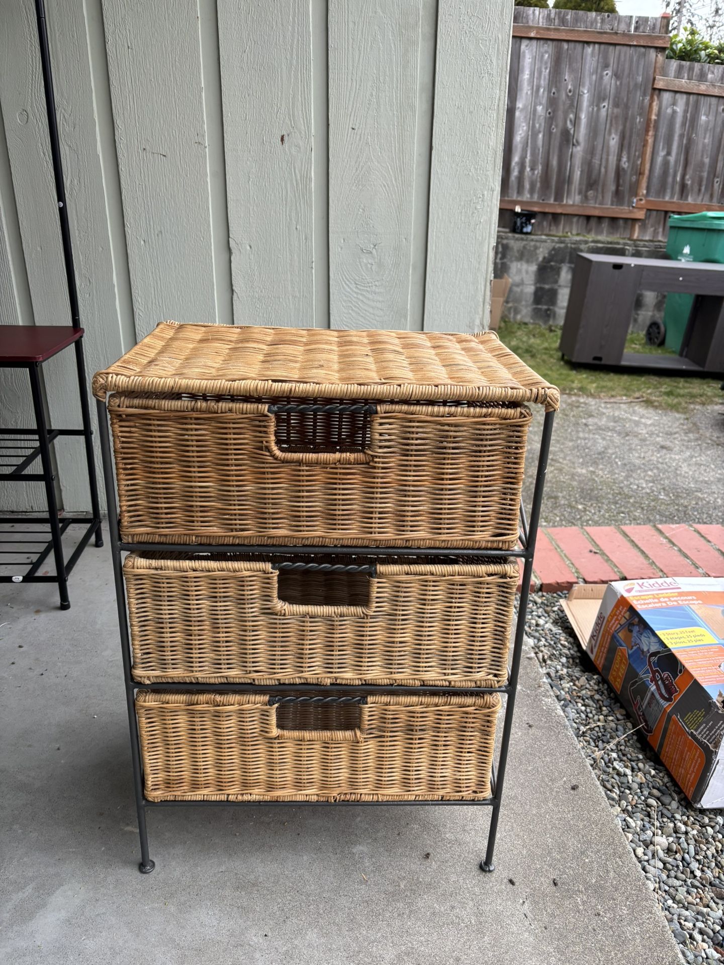 Brown Woven Storage Basket