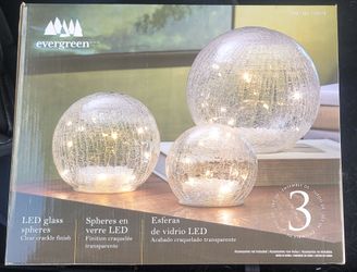 Glass LED Spheres